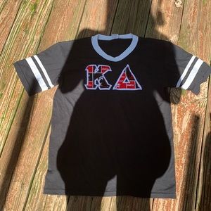 Kappa delta stitch letters. University of Cincinnati print